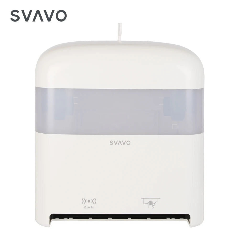 SVAVO ZM-063 壁掛式馬桶自動感應紙巾架 - ABS 材質 現代簡約款 多色可選