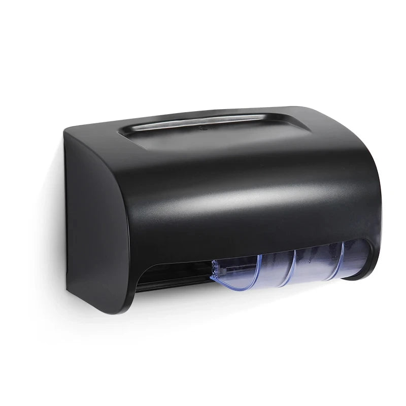 SVAVO PL - 151067 壁掛式雙卷紙巾架 - ABS 塑料 現代簡約風 多色可選