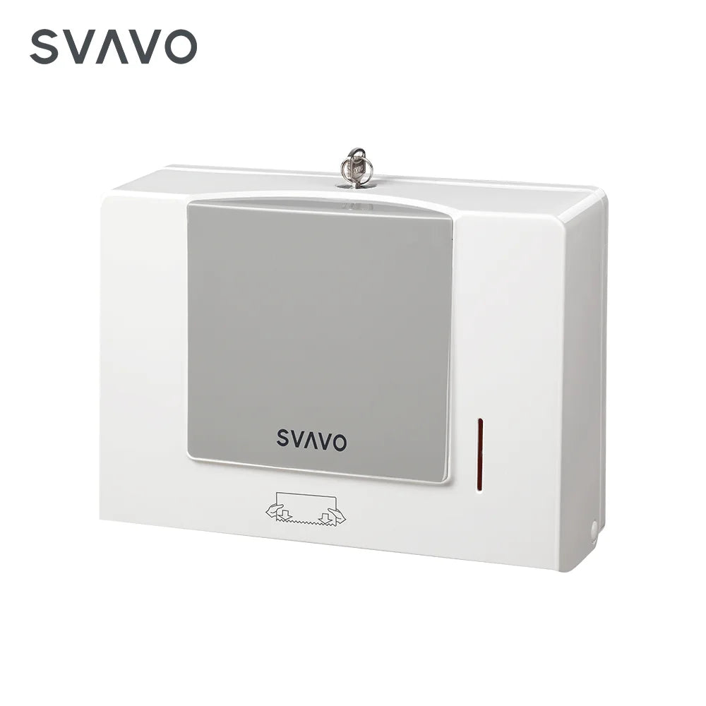 SVAVO VX786 壁掛式紙巾架 - 現代風格 ABS 材質
