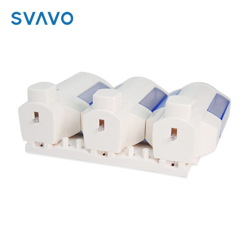 SVAVO V-6103 三頭皂液器 - 洗髮精沐浴乳分配器