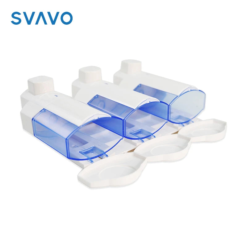 SVAVO V-6103 三頭皂液器 - 洗髮精沐浴乳分配器