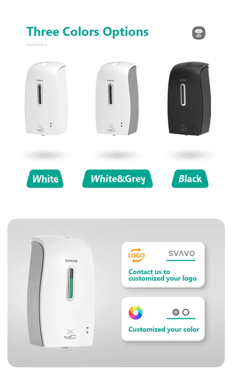 SVAVO PL - 151049 自動噴霧皂液器 - 600ml 多功能商務款