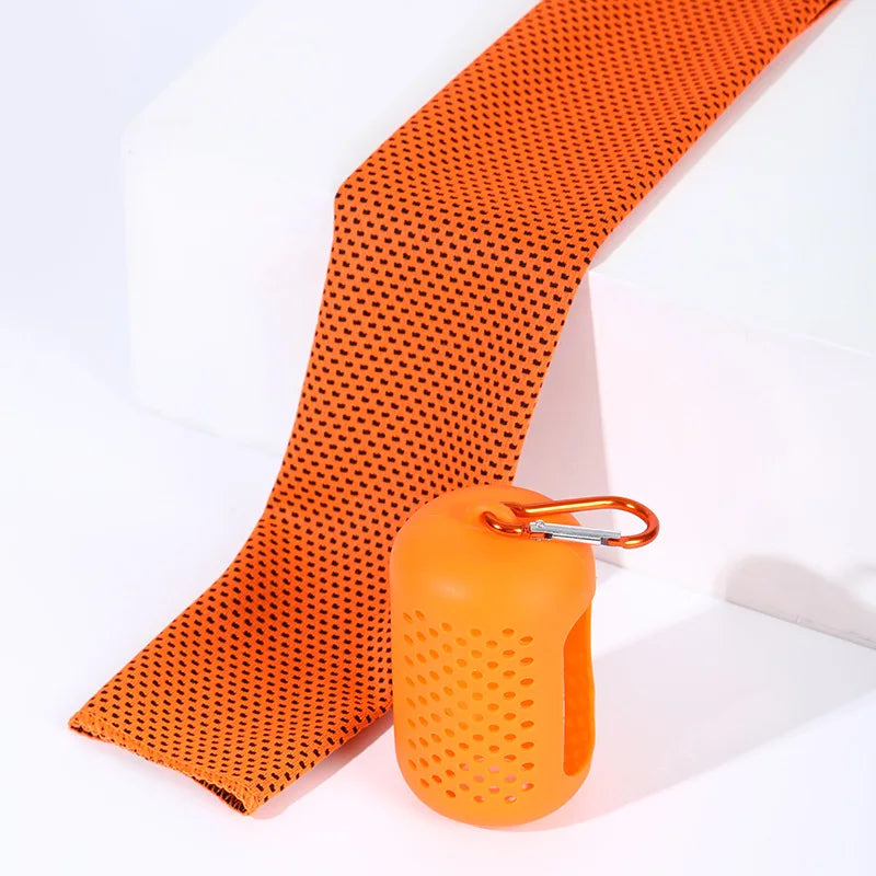 促销定制运动毛巾户外健身凉爽感运动毛巾带标志微纤维运动毛巾定制标志