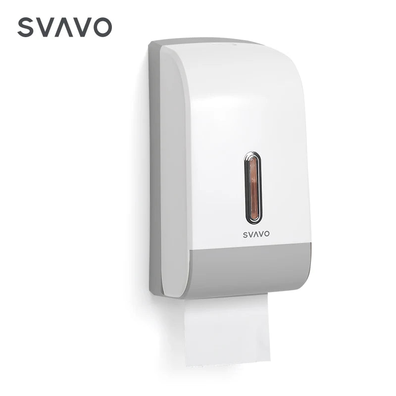SVAVO PL-151068 壁掛式紙巾架 - ABS 材質 現代奢華風 白 / 白灰 / 黑色可選