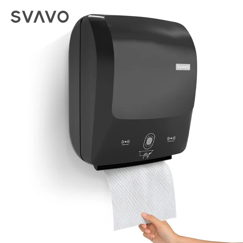 SVAVO PL-151063 壁掛式無接觸自動紙巾分配器 - ABS 材質 現代簡約風