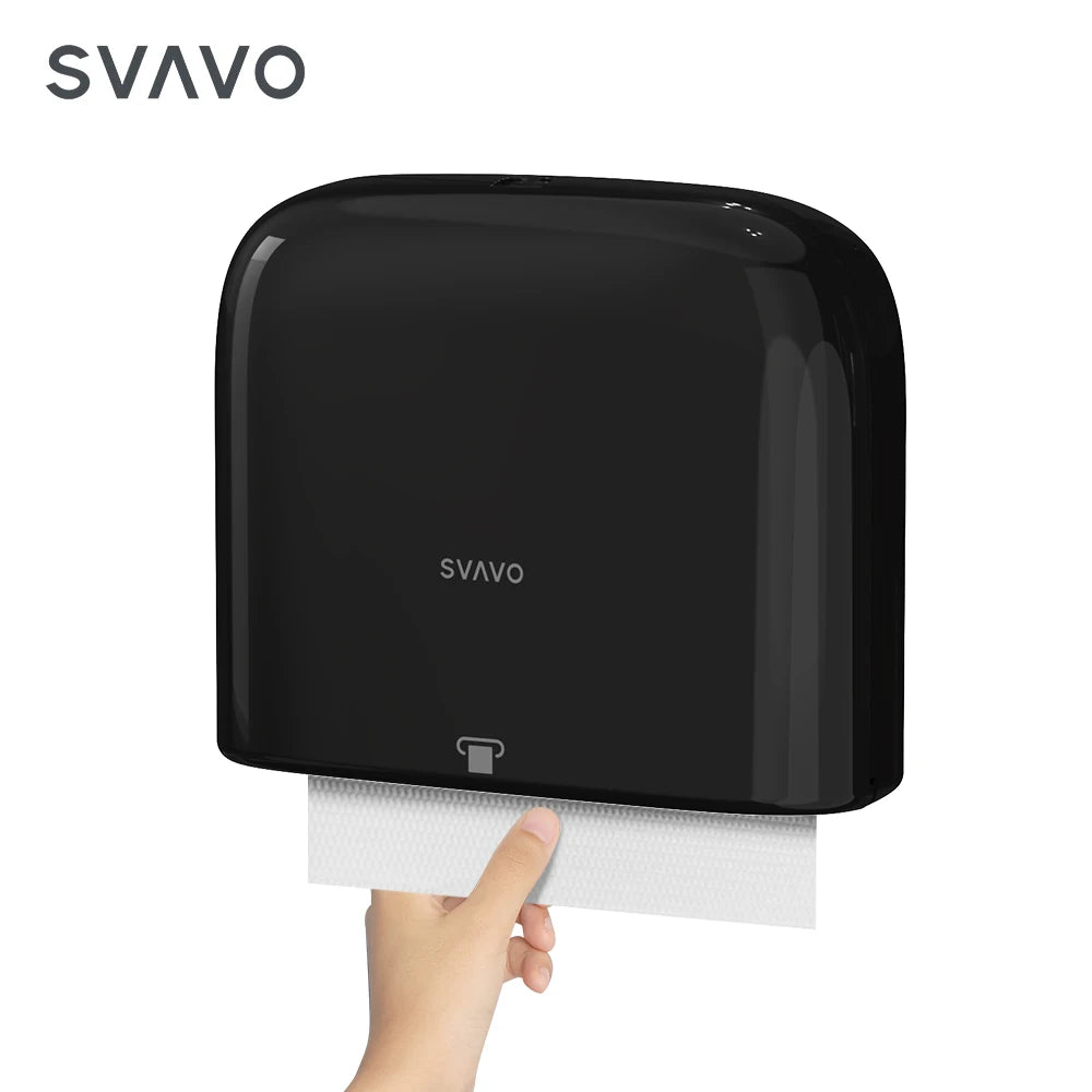 SVAVO ZM-060 壁掛式商用浴室多摺紙巾架 - ABS 材質 現代奢華款 多色可選