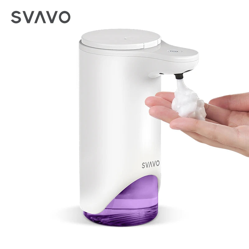 SVAVO V-370 自動泡沫皂液器 - 280ml 免接觸式 黑白兩色可選