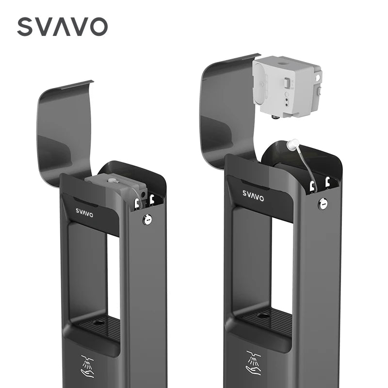SVAVO PRO - AS30 自動噴霧消毒洗手液分配器 - 5L 大容量 白 / 黑 / 灰 / 綠四色可選