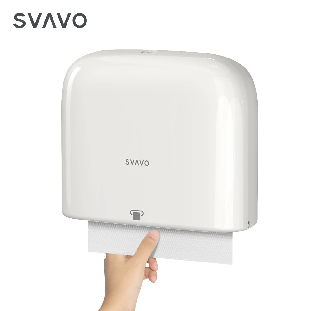 SVAVO ZM-060 壁掛式商用浴室多摺紙巾架 - ABS 材質 現代奢華款 多色可選