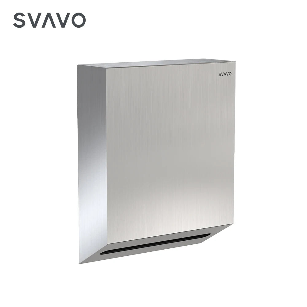SVAVO SSS-TD060 壁掛式商用不銹鋼紙巾架 - 現代豪華風