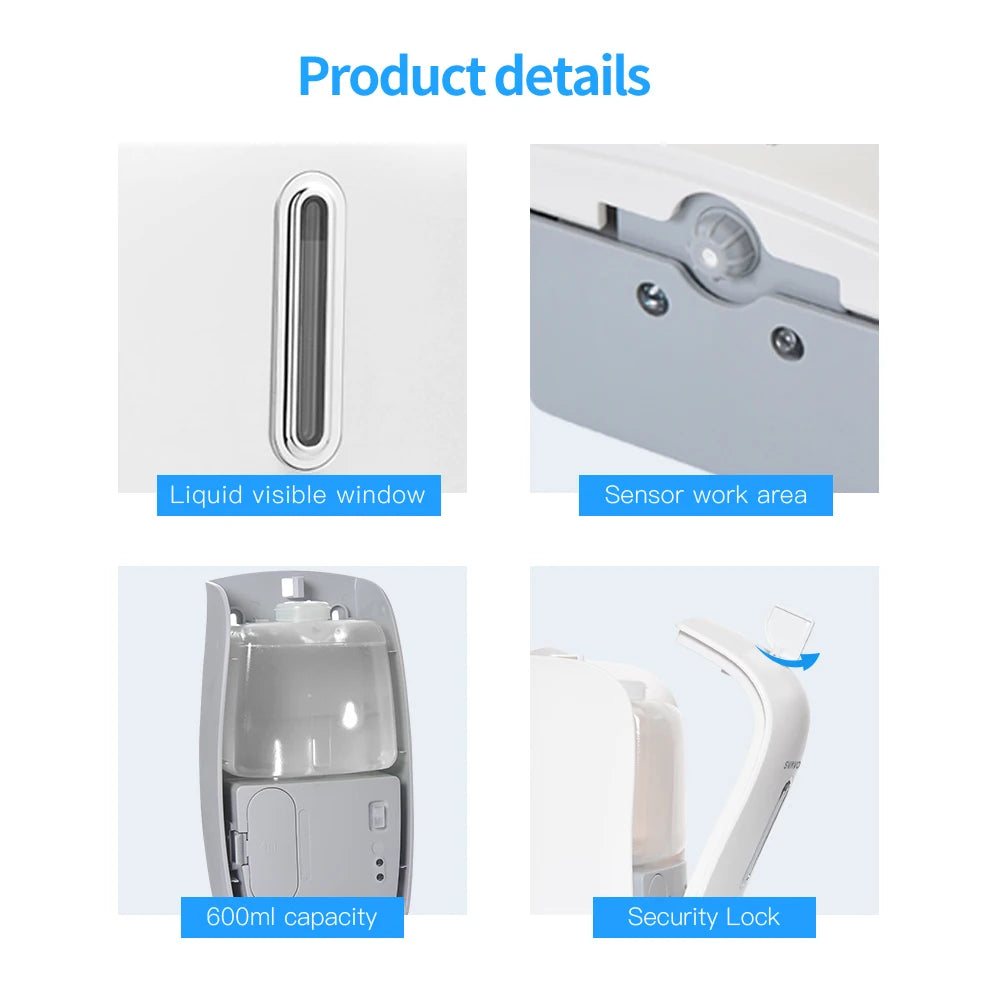 SVAVO PL - 151049 自動噴霧皂液器 - 600ml 多功能商務款