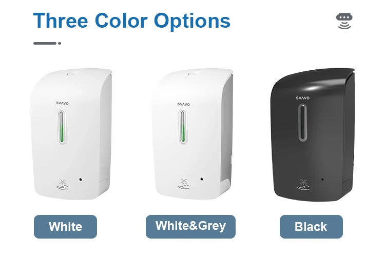 SVAVO PL - 151057 自動噴霧皂液器 - 1000ml 醫用可充 refillable 款