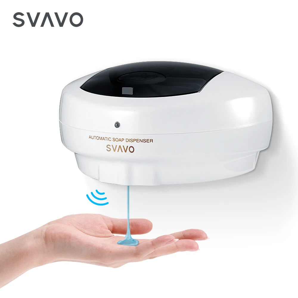 SVAVO V-120 自動皂液器 - 600ml 白色壁掛式