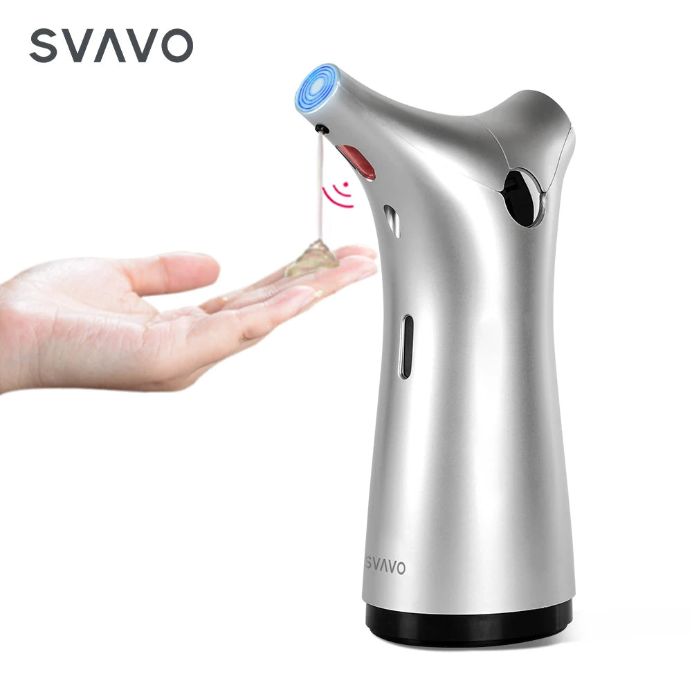 Svavo V - 476 紅外線自動感應皂液器 - 200ml 臺置式 白 / 銀 / 鎳三色可選
