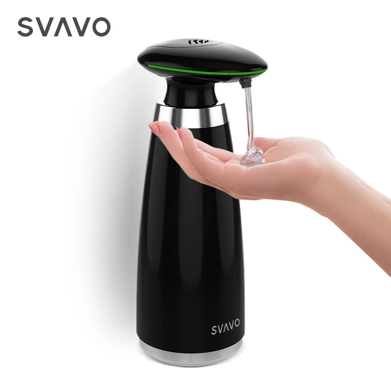 SVAVO V - 473 自動感應皂液器 - 350ml 免接觸式黑白兩色選