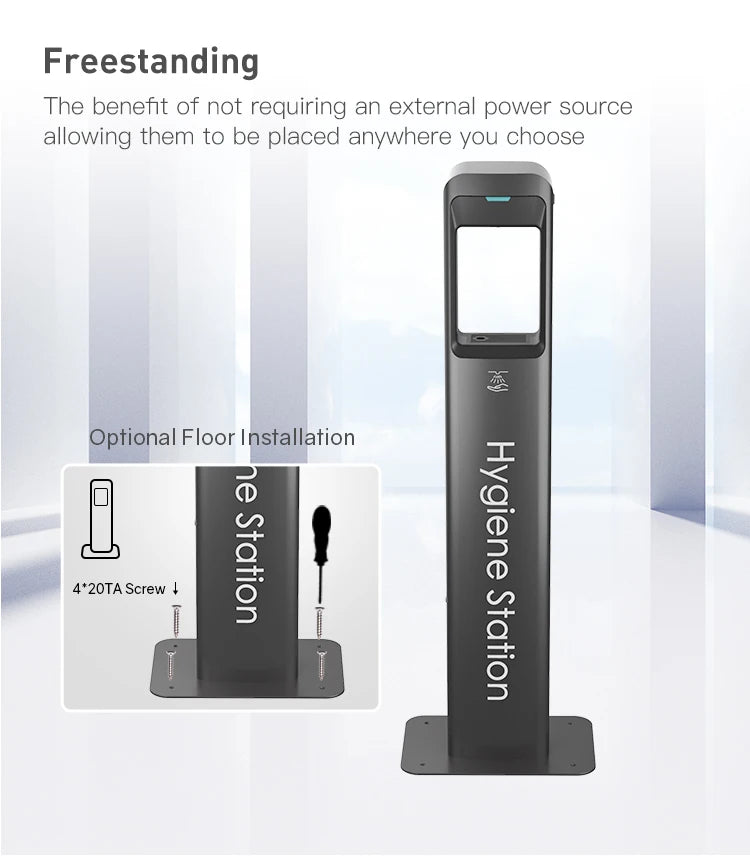 SVAVO PRO - AS30 自動噴霧消毒洗手液分配器 - 5L 大容量 白 / 黑 / 灰 / 綠四色可選