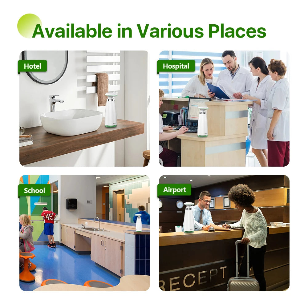 SVAVO V - 473 自動感應皂液器 - 350ml 免接觸式黑白兩色選