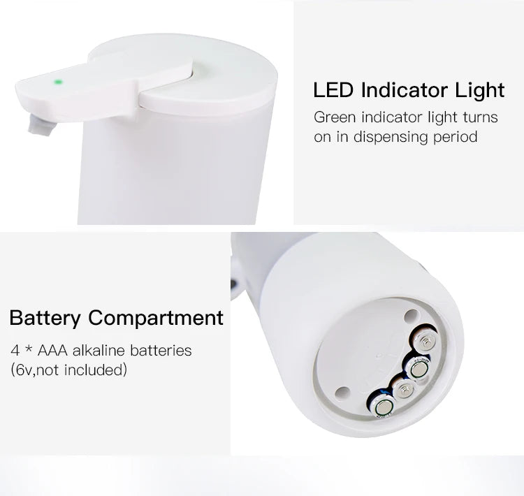 SVAVO V - 475 自動護膚浴室皁液器 - 250ml 多色可選