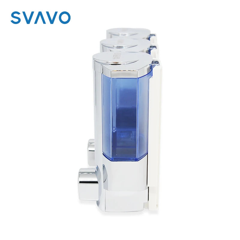 SVAVO V-6103 三頭皂液器 - 洗髮精沐浴乳分配器