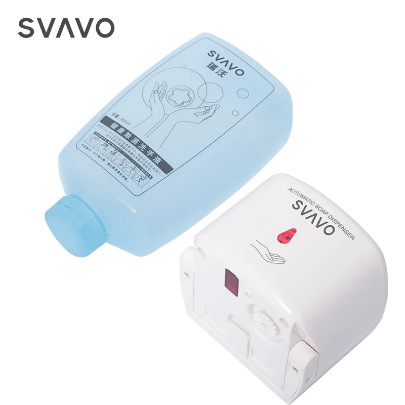 SVAVO V-450 自動感應皂液器 - 750ml 大容量廚房專用