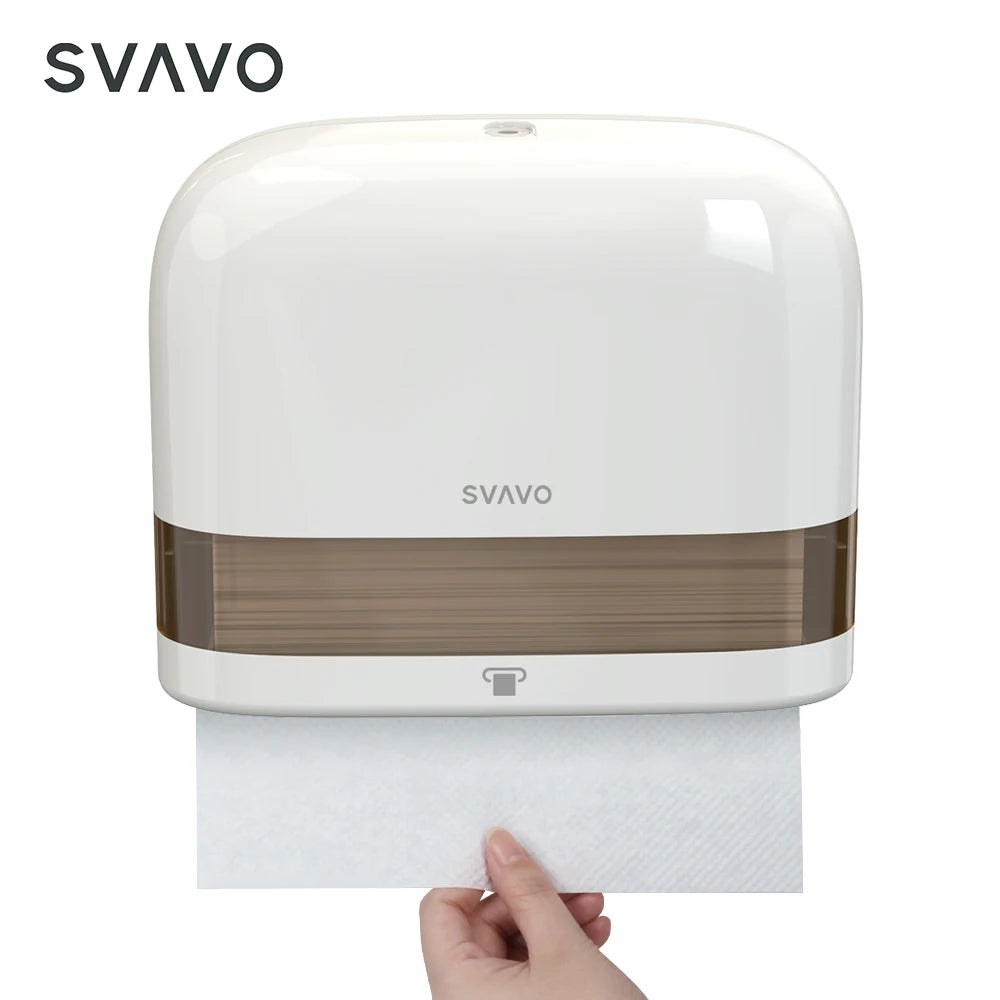 SVAVO ZM-060 壁掛式商用浴室多摺紙巾架 - ABS 材質 現代奢華款 多色可選