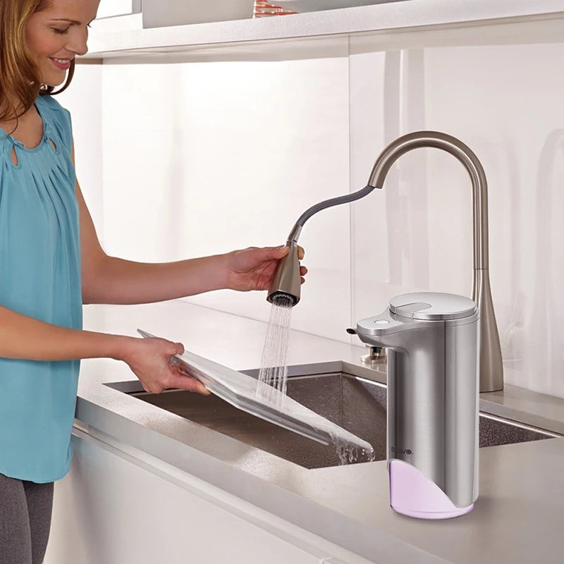 SVAVO V-370 自動泡沫皂液器 - 280ml 免接觸式 黑白兩色可選