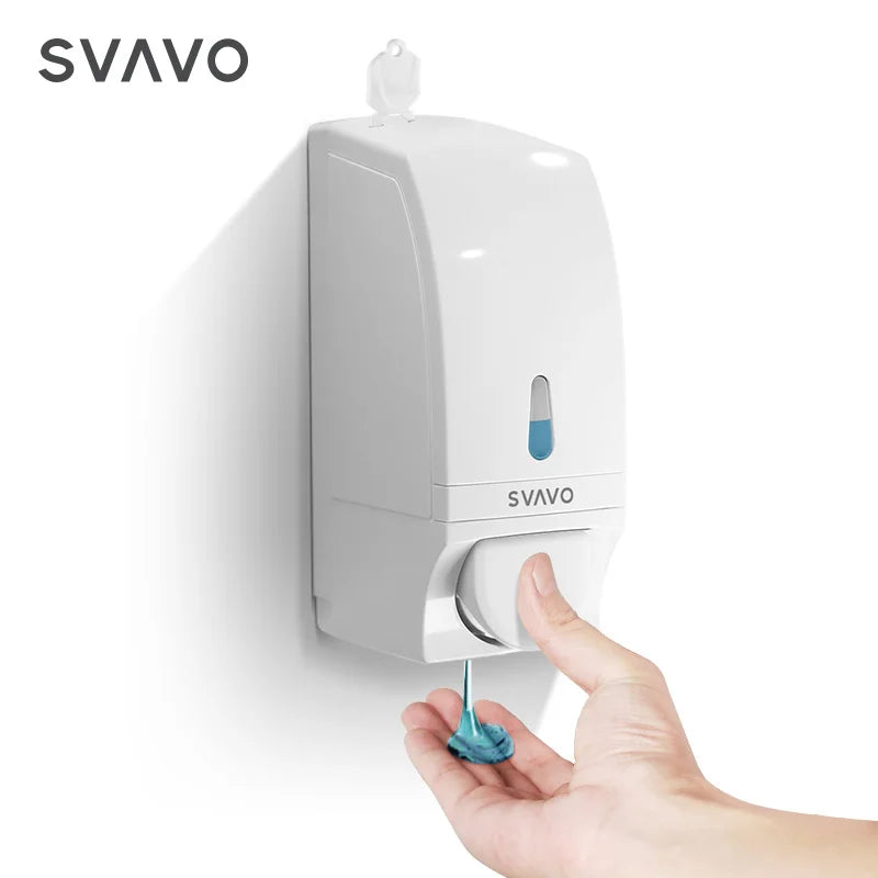 SVAVO V-830 手動泡沫皂液器 - 700ml 壁掛式 多場所適用