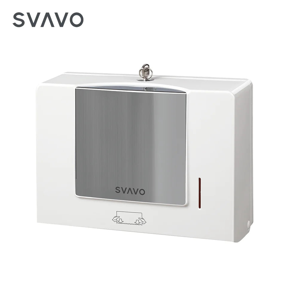 SVAVO VX786 壁掛式紙巾架 - 現代風格 ABS 材質