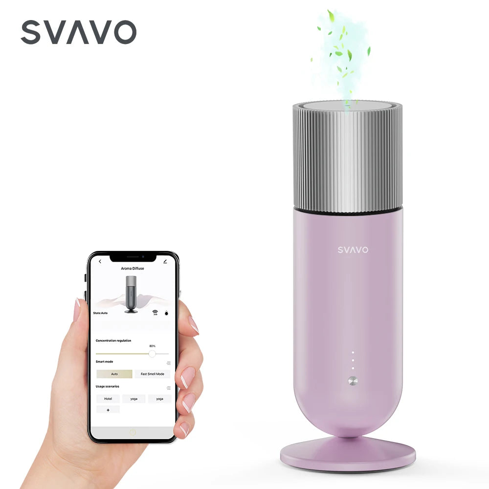 SVAVO PL-151091 桌面式空氣淨化香薰機 - Type-C 供電 觸控 + APP 雙控制 4 色可選