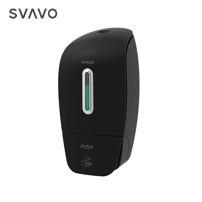 SVAVO PL-151051 手動液體皂液器 - 800ml 壁掛式 底部按壓 白 / 白 + 灰 / 黑三色可選