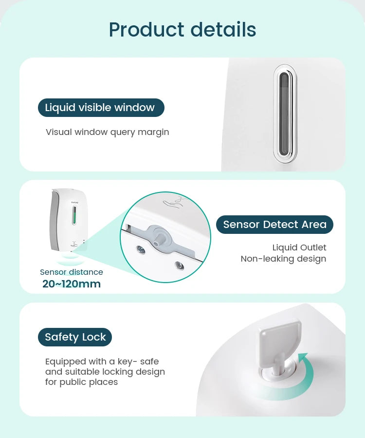 SVAVO PL-151045 自動皂液器 - 600ml 多功能商務款