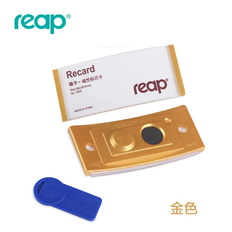 reap 7202 可替換內頁磁吸胸牌 商務辦公會議姓名名牌 65×30mm