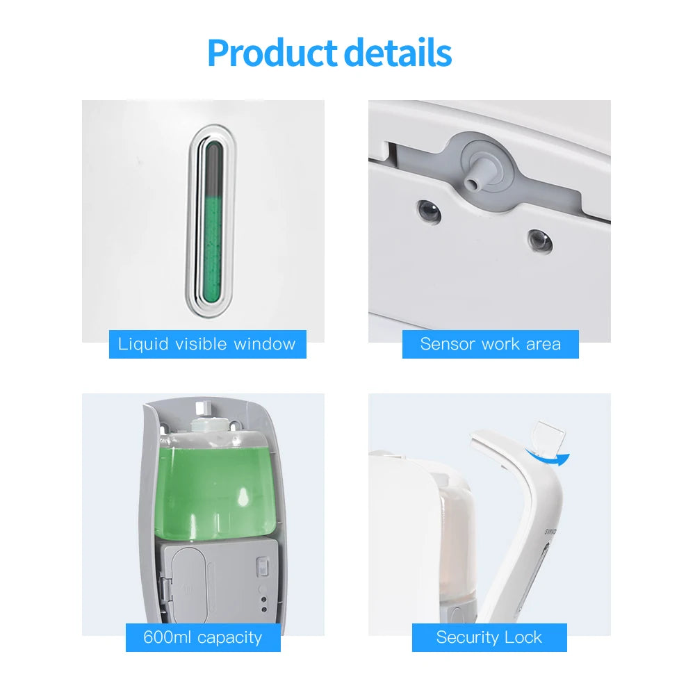 SVAVO PL-151045 自動皂液器 - 600ml 多功能商務款