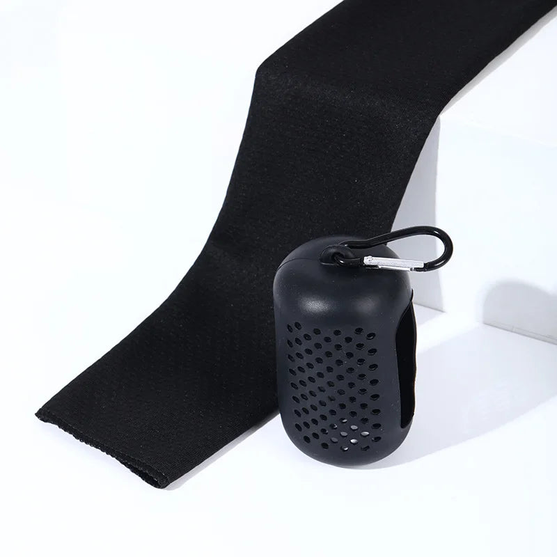 促销定制运动毛巾户外健身凉爽感运动毛巾带标志微纤维运动毛巾定制标志