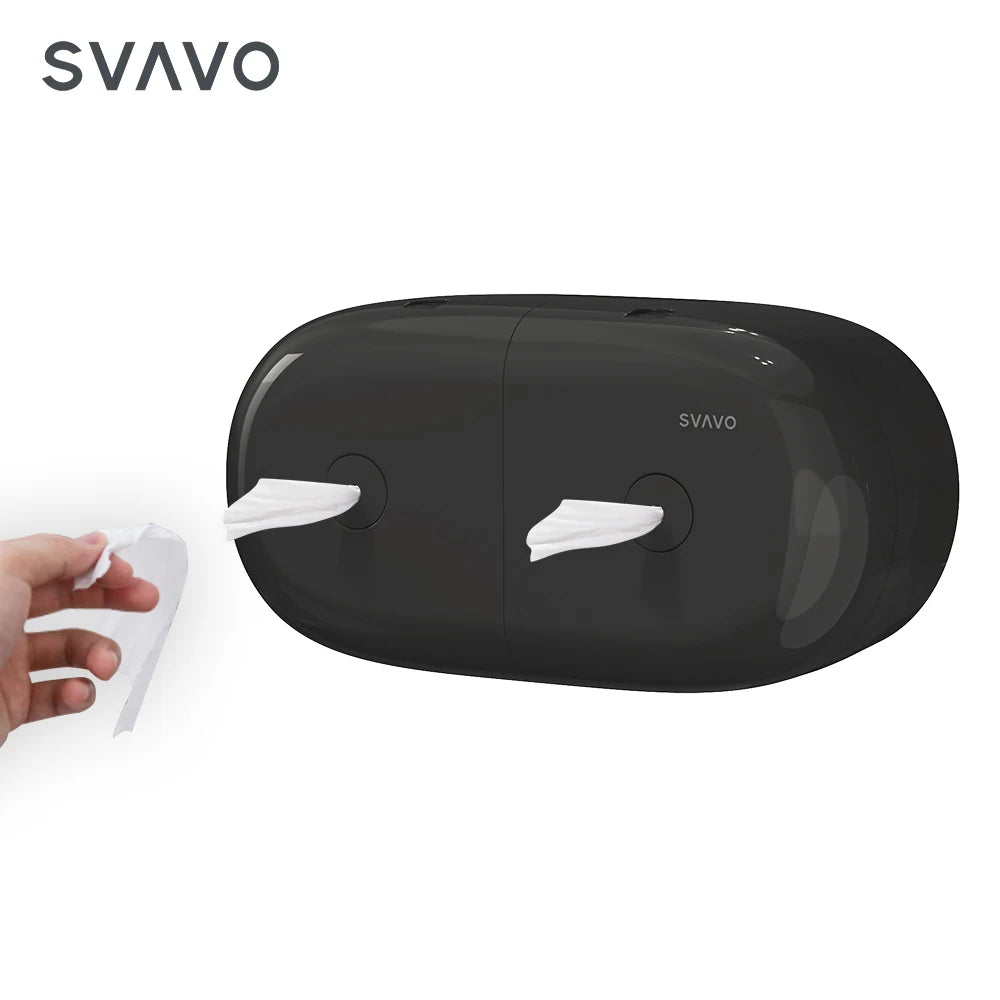 SVAVO ZM-066D 商用浴室壁掛式卷紙架 - 現代簡約款 多色可選