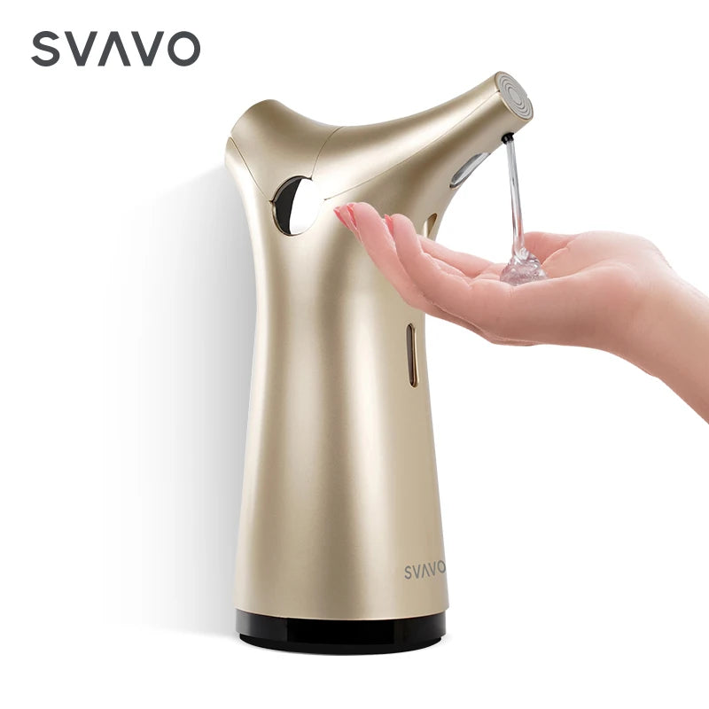 Svavo V - 476 紅外線自動感應皂液器 - 200ml 臺置式 白 / 銀 / 鎳三色可選