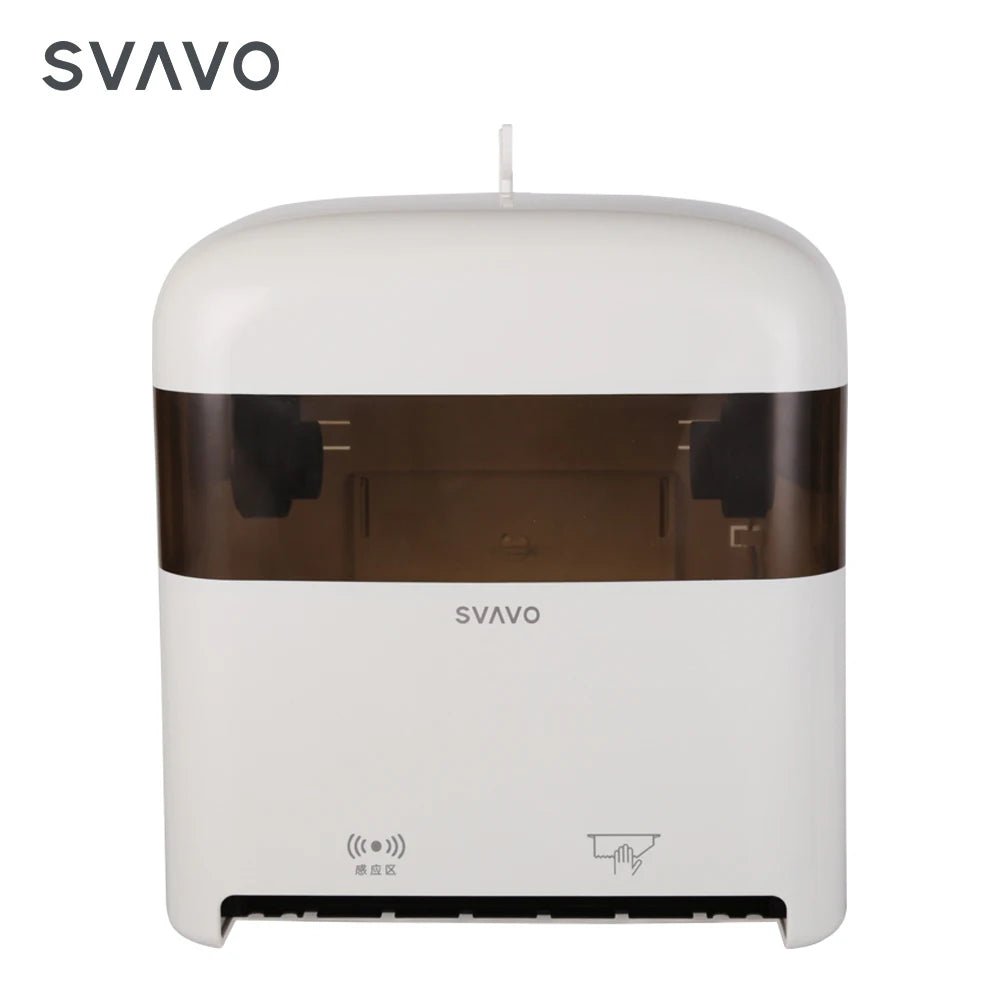 SVAVO ZM-063 壁掛式馬桶自動感應紙巾架 - ABS 材質 現代簡約款 多色可選