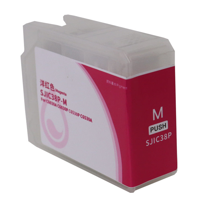 Epson 優質代用噴墨匣EPSON CW-C6030a C6530标签打印机墨盒SJIC38P