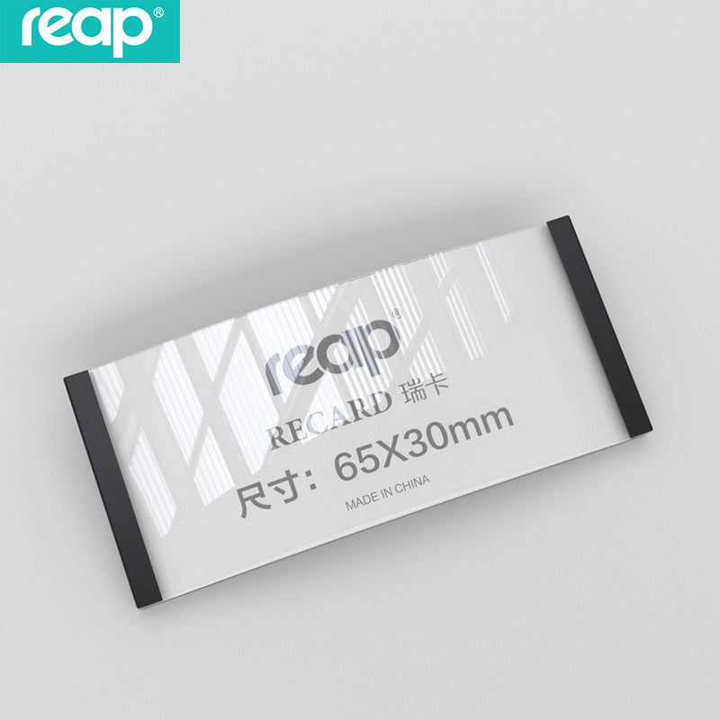 reap 7226︱7227︱7228 別針胸牌 高透塑膠可替換內芯員工工牌