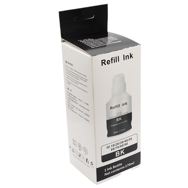 Canon GI - 70 優質代用墨水瓶｜高容量黑色彩色補充墨水｜GM2070 GM4070 G5070 G6070 G7070