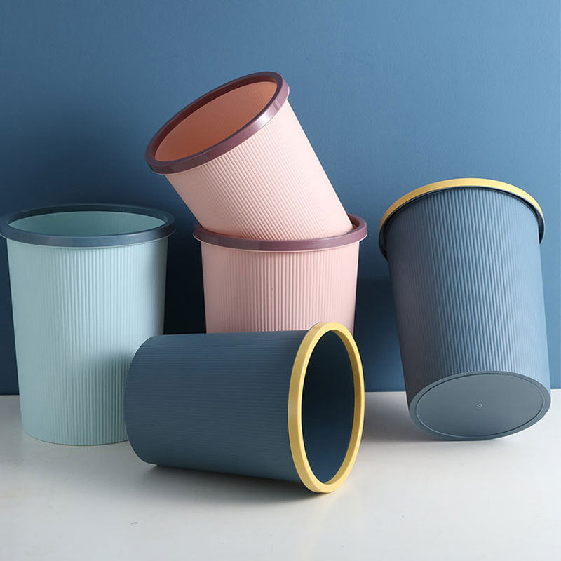 家用大號分類垃圾桶｜創意簡約塑膠無蓋垃圾筒 廚房廁所客廳通用垃圾簍 家居必備