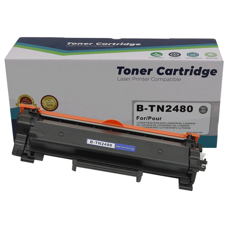 Brother 優質代用碳粉匣 TN-2405 / TN-2455 + DR-2405 鼓架 適用 HL-L2375DW/DCP-L2550DW 系列