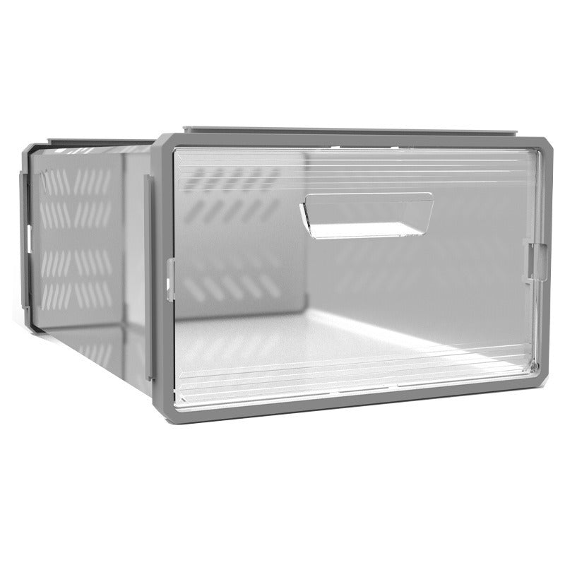 透明可折疊鞋櫃收納盒｜男女鞋專用桌面收納箱 防水整理神器 大容量透視設計