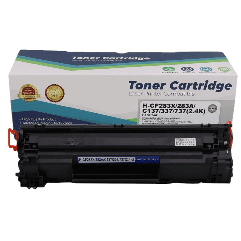 HP CF283A 黑色優質代用碳粉盒, 83A