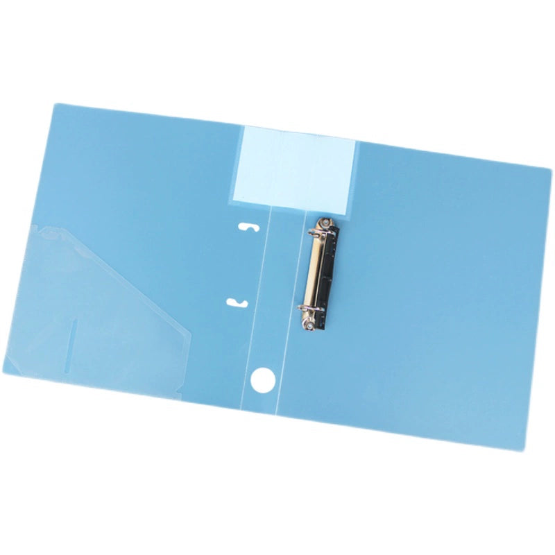 Kidario KRF-2D25mm A4 兩孔文件夾 100C 加厚 PP 磨砂材質