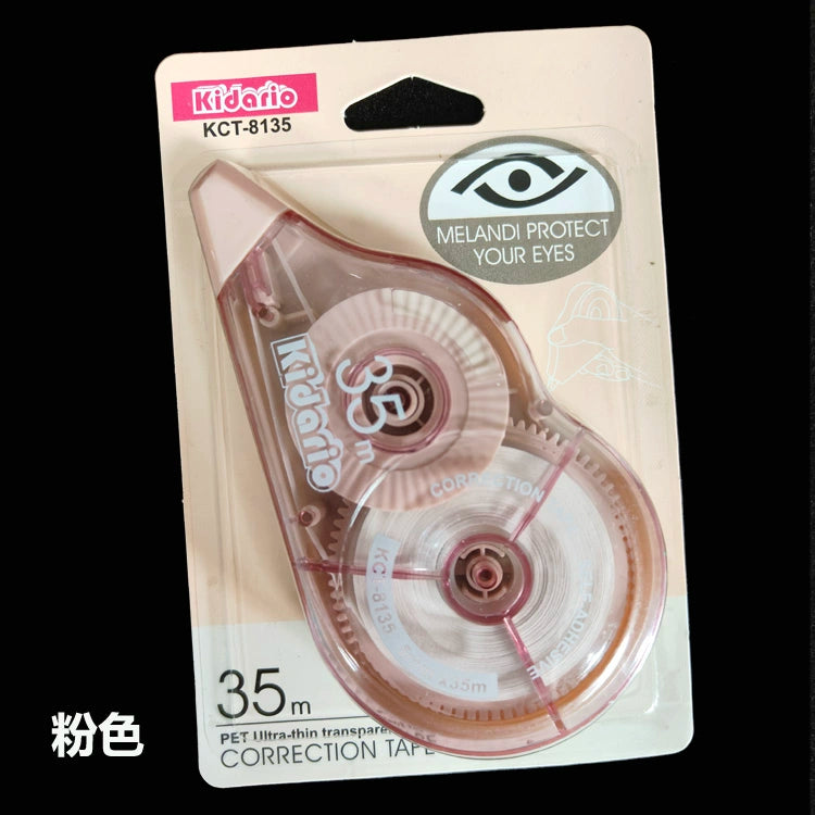 Kidario KCT-8135 修正帶 | 35m 大容量 莫蘭迪色系 5mm 帶寬 書寫修正必備