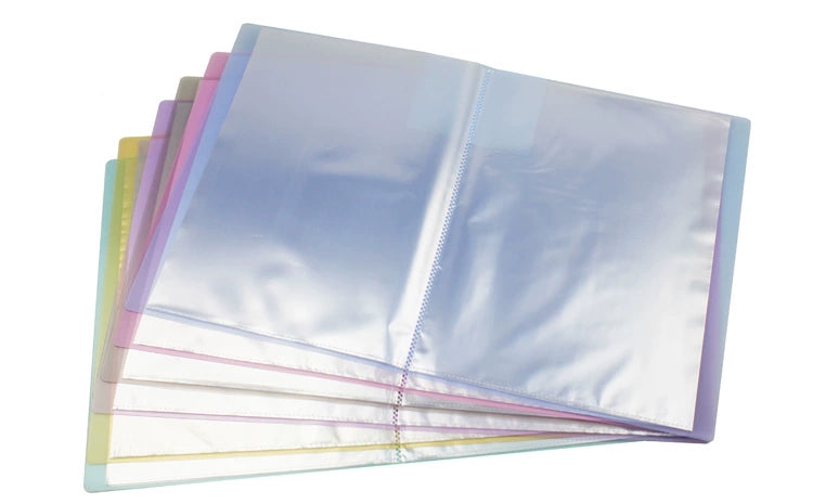 Kidario A5-K520 A5 冰彩透明資料冊（20 頁 / 30 頁可選）PP 磨砂材質