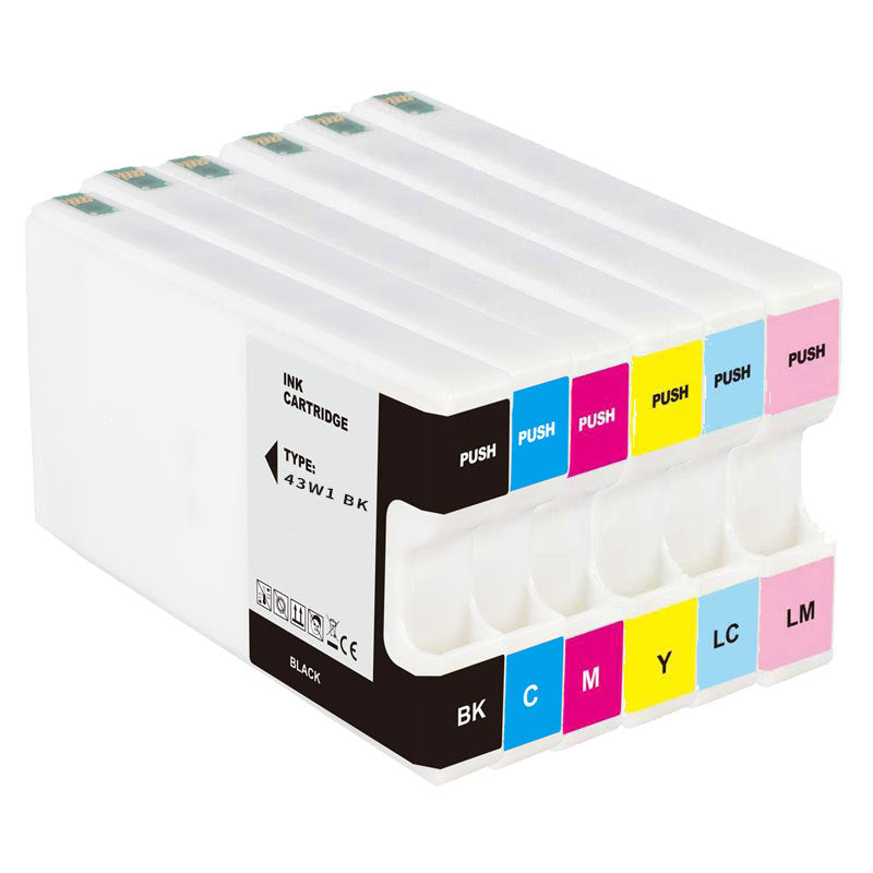 Epson T43W1 T43W2 優質代用噴墨匣｜200ML 高容量｜SureLab SL-D880 影像打印機適用