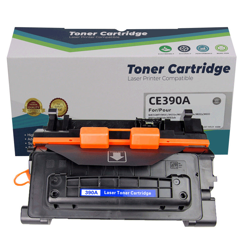 HP CE390A CE390X 優質代用碳粉盒，90A  90X