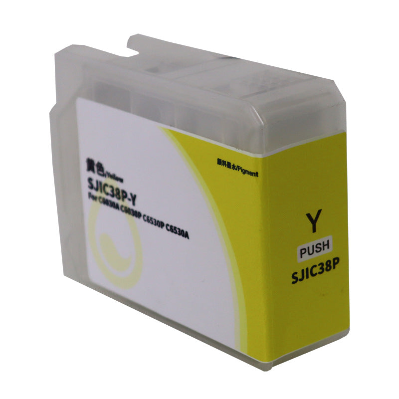 Epson 優質代用噴墨匣EPSON CW-C6030a C6530标签打印机墨盒SJIC38P